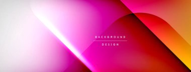 Vector abstract line background with glowing effects and shadows. Vector Illustration For Wallpaper, Banner, Background, Card, Book Illustration, landing page