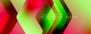 Enerjik geometrik arkaplan harmonik hareket içinde dinamik oklardan oluşan bir dizi içeriyor, hız, çeviklik ve kasıtlı akış duygusunu çağrıştırıyor