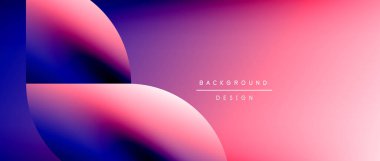 Daireler ve eğimli yuvarlak şekiller. Asgari soyut arkaplan, yuvarlak geometrik şekiller, temiz ve yapılandırılmış tasarım