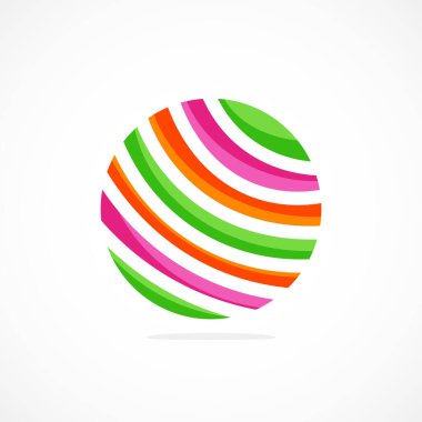 Soyut çember logosu, dinamik estetik. Basitlik, bağlantı, akıcılık ve enerjiyi, modern ve görsel bir kimlik arayan markalar için çok yönlü bir seçim haline getiriyor.