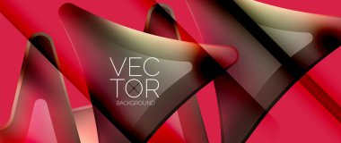 Akışkan eğimli ok soyut. Enerjik oklar, büyüleyici enerji ve hareket yayarak, dinamik geometrik bir zemin üzerinde dans eder.