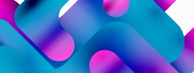 Huzur simetrisi. Minimalist Çizgiler ve Çemberler, Zarafetin Büyüleyici Soyut Arkaplanını Şekillendirerek, Mezunların Huzurlu Dansında Birleşti