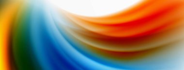 Gökkuşağı rengi ipekten bulanık arka plan beyaz, göz kamaştırıcı bir şekilde canlı arkaplan. Göz kamaştırıcı renk karışımı gökkuşağını, ipeksi ve zarif dalgalı deseni anımsatıyor.