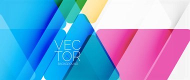 Soyut arkaplan. Mozaik tarzda, gölge çizgileri olan şeffaf üçgenler. Web sitesi başlıkları, sosyal medya paylaşımları, dijital sanat gösterimleri, sunumlar, markalaşma unsurları, duvar kağıtları için tasarım