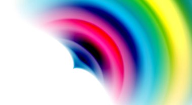 Renk karıştırıcı sıvı gökkuşağı şekli arkaplanı