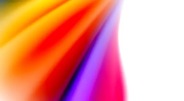 Color Mezcla Líquido Arco Iris Forma Fondo — Archivo Imágenes Vectoriales