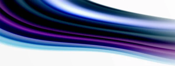Duhová Barva Hedvábí Rozmazala Vlnité Pozadí Bílém Luxusně Pulzujícím Vizuálně — Stockový vektor