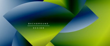 Daireler ve eğimli yuvarlak şekiller. Asgari soyut arkaplan, yuvarlak geometrik şekiller, temiz ve yapılandırılmış tasarım