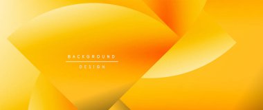 Posterler, kapaklar, afişler, broşürler, web siteleri için parlak renk çemberi ve yuvarlak element minimal geometrik soyut arkaplan