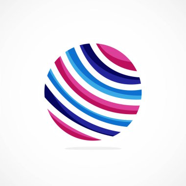 Soyut çember logosu, dinamik estetik. Basitlik, bağlantı, akıcılık ve enerjiyi, modern ve görsel bir kimlik arayan markalar için çok yönlü bir seçim haline getiriyor.