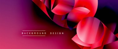 Birbirine kenetlenmiş üçgenler ve dairelerden oluşan büyüleyici soyut arkaplan, hem zerafet hem de modernlik saçan şaşırtıcı şekiller ve desenler oluşturur.