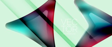 Akışkan eğimli ok soyut. Enerjik oklar, büyüleyici enerji ve hareket yayarak, dinamik geometrik bir zemin üzerinde dans eder.