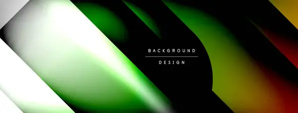Vector Abstract Line Background Glowing Effects Shadows Vector Illustration Wallpaper — Stockvector