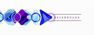 Soyut üçgenler ve en küçük geometrik arkaplan