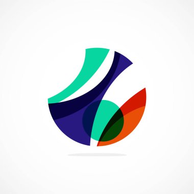 Soyut çember logosu, dinamik estetik. Basitlik, bağlantı, akıcılık ve enerjiyi, modern ve görsel bir kimlik arayan markalar için çok yönlü bir seçim haline getiriyor.