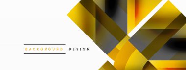 Parlak daire, kare, üçgen minimalist geometrik arkaplanı şekillendirir. Gösterişli, çağdaş tasarım dijital tasarımlar, sunumlar, web sitesi afişleri, sosyal medya paylaşımları için biraz sofistike