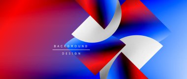 Daireler ve eğimli yuvarlak şekiller. Asgari soyut arkaplan, yuvarlak geometrik şekiller, temiz ve yapılandırılmış tasarım