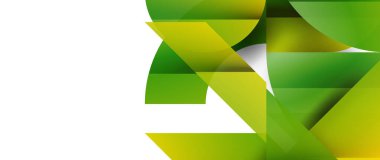 Geometrik füzyon - üçgenlerin soyut harmonisi ve minimalist arkaplan tasarımında daireler. Duvar kağıdı, afiş, arkaplan, iniş sayfası, duvar sanatı, davetiye, baskı için şekil ve satır tasarımı