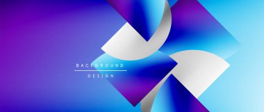 Daireler ve eğimli yuvarlak şekiller. Asgari soyut arkaplan, yuvarlak geometrik şekiller, temiz ve yapılandırılmış tasarım