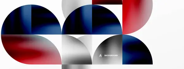 Minimalist Geometric Background Featuring Metallic Triangles Delivering Sleek Modern Visual — Stock Vector