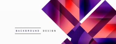 Parlak daire, kare, üçgen minimalist geometrik arkaplanı şekillendirir. Gösterişli, çağdaş tasarım dijital tasarımlar, sunumlar, web sitesi afişleri, sosyal medya paylaşımları için biraz sofistike