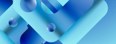 Basit geometrik formlar - dinamik geometrik soyut arkaplan. Duvar kağıdı, afiş, arkaplan, iniş sayfası, duvar sanatı, davetiye, baskılar, posterler için görsel senfoni