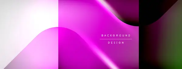 Vector Abstract Line Background Glowing Effects Shadows Vector Illustration Wallpaper — Vettoriale Stock