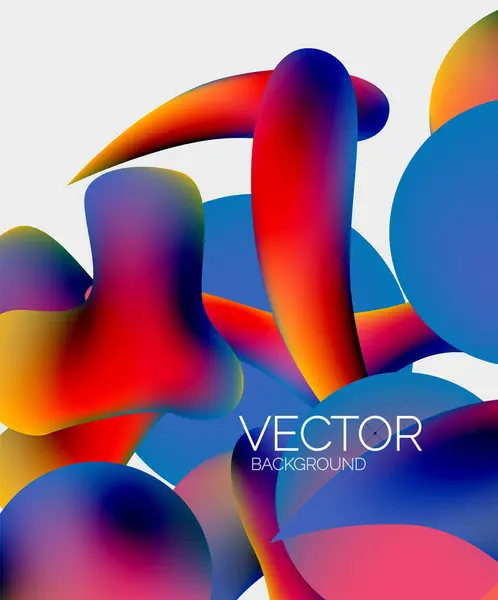 Векторный Абстрактный Светящийся Фон — стоковый вектор