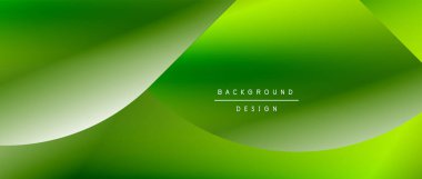 Posterler, kapaklar, afişler, broşürler, web siteleri için parlak renk çemberi ve yuvarlak element minimal geometrik soyut arkaplan