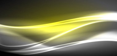 Neon ışıklı dalgalar arka planda dalgalanıyor, ışıltı ve hareketin büyüleyici dansı. Dinamik zemin, enerjinin ve modern estetiğin özünü yakalar