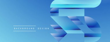 Basit geometrik formlar - dinamik geometrik soyut arkaplan. Duvar kağıdı, afiş, arkaplan, iniş sayfası, duvar sanatı, davetiye, baskılar, posterler için görsel senfoni