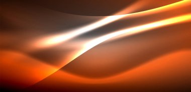 Neon ışıklı dalgalar arka planda dalgalanıyor, ışıltı ve hareketin büyüleyici dansı. Dinamik zemin, enerjinin ve modern estetiğin özünü yakalar