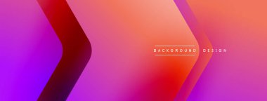 Enerjik geometrik arkaplan harmonik hareket içinde dinamik oklardan oluşan bir dizi içeriyor, hız, çeviklik ve kasıtlı akış duygusunu çağrıştırıyor