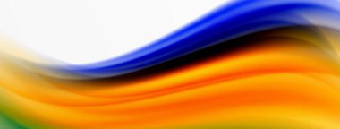 Gökkuşağı rengi ipekten bulanık arka plan beyaz, göz kamaştırıcı bir şekilde canlı arkaplan. Göz kamaştırıcı renk karışımı gökkuşağını, ipeksi ve zarif dalgalı deseni anımsatıyor.