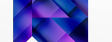 Büyüleyici vektör soyutlaması. Üçgenler büyüleyici dansla kesişiyor, dinamik geometrik zemin hazırlıyorlar. Şekil ve açıların birleşimi modern tasarımın sanatsal senfonisini yaratır.