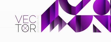 Çeşitli geometrik şekiller, dijital tasarımlar, sunumlar, web sitesi afişleri, sosyal medya paylaşımları için çağdaş tasarım için çok yönlü bir tablo sunarak, asgari soyut bir zemin üzerinde birleşir.