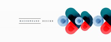 Dairesel Senfoni A Büyüleyici Vektör Geometrik Soyut Arkaplan, Entrika Çemberleri ve Büyüleyici Yuvarlak Şekillerin Uyumlu Bileşimini Kucaklamak, Büyüleyici Görsel Senfoni