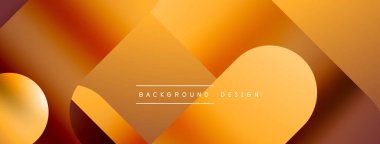 Basit geometrik formlar - dinamik geometrik soyut arkaplan. Duvar kağıdı, afiş, arkaplan, iniş sayfası, duvar sanatı, davetiye, baskılar, posterler için görsel senfoni