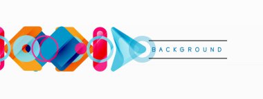 Soyut üçgenler ve en küçük geometrik arkaplan