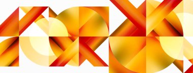 Kare kareli geometrik daireleri olan minimalist bir arka plan, kesin kalıpların senfonisi. Birbirine kenetlenmiş şekiller huzur verici ama büyüleyici bir zemin oluşturur, modernlik ve yapısal zarafet harmanlanır