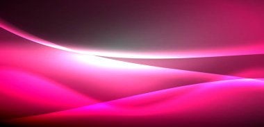 Neon ışıklı dalgalar arka planda dalgalanıyor, ışıltı ve hareketin büyüleyici dansı. Dinamik zemin, enerjinin ve modern estetiğin özünü yakalar