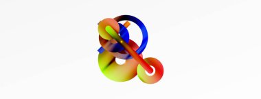 Minimum geometrik soyut arkaplan. Parlak ve parlak daire, çizgi ve yuvarlak şekiller tasarım. Duvar kağıdı, afiş, arkaplan veya iniş için moda tekno iş şablonu