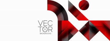 Parlak daire, kare, üçgen minimalist geometrik arkaplanı şekillendirir. Gösterişli, çağdaş tasarım dijital tasarımlar, sunumlar, web sitesi afişleri, sosyal medya paylaşımları için biraz sofistike