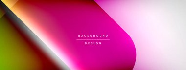 Vector abstract line background with glowing effects and shadows. Vector Illustration For Wallpaper, Banner, Background, Card, Book Illustration, landing page