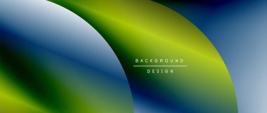 Daireler ve eğimli yuvarlak şekiller. Asgari soyut arkaplan, yuvarlak geometrik şekiller, temiz ve yapılandırılmış tasarım