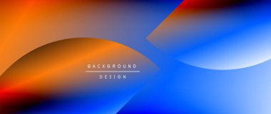 Daireler ve eğimli yuvarlak şekiller. Asgari soyut arkaplan, yuvarlak geometrik şekiller, temiz ve yapılandırılmış tasarım