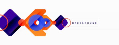 Soyut üçgenler ve en küçük geometrik arkaplan