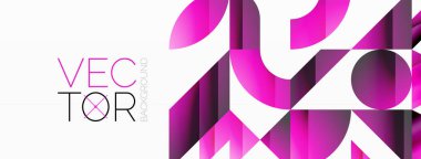 Dijital tasarımlar, sunumlar, web sitesi afişleri, sosyal medya paylaşımları için çok yönlülük ve görsel cazibe sağlayan, minimalist soyut tuval üzerinde geometrik biçimlerin Amalgamatasyonu