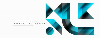 Parlak daire, kare, üçgen minimalist geometrik arkaplanı şekillendirir. Gösterişli, çağdaş tasarım dijital tasarımlar, sunumlar, web sitesi afişleri, sosyal medya paylaşımları için biraz sofistike