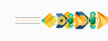 Soyut üçgenler ve en küçük geometrik arkaplan